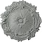 Ekena Millwork Plymouth Ceiling Medallion (Fits Canopies up to 1 5/8"), 16 3/4"OD x 1 3/8"P, Primed White CM16PL - alternate 1